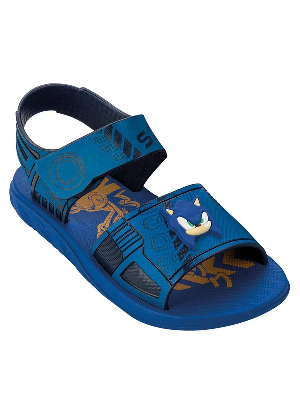 Grendene Kids - Sandália Sonic Team Azul