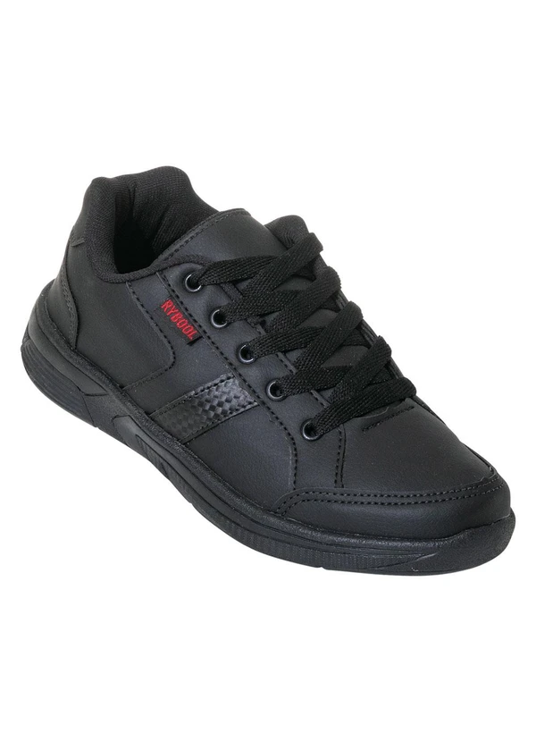 Perfecta - Sapatênis Infantil Preto em Sintético