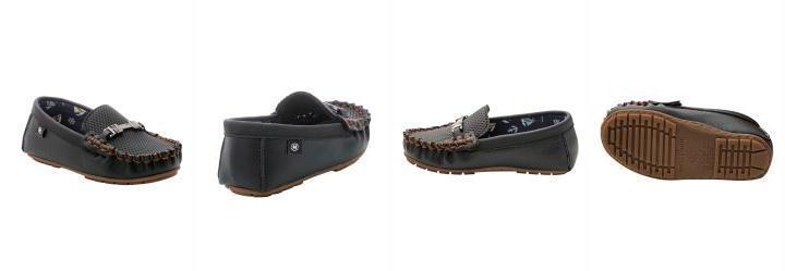 Mocassim Molekinho Preto em Sint�tico