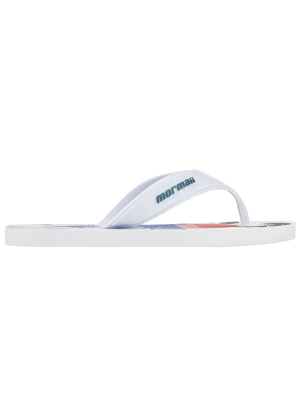 Mormaii - Chinelo Mormaii Tropical Graphics Branco 3