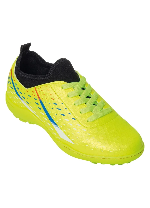 Molekinho - Chuteira Molekinho Amarelo em Sintético