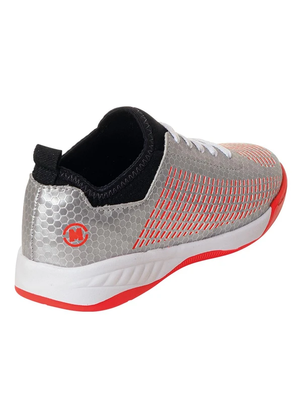 Molekinho - Chuteira Molekinho Prata em Sintético 2