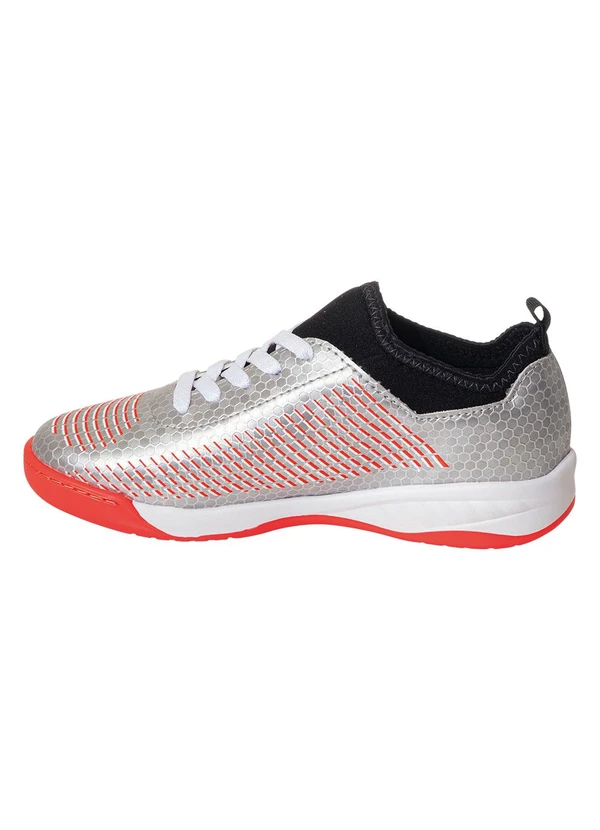 Molekinho - Chuteira Molekinho Prata em Sintético 3