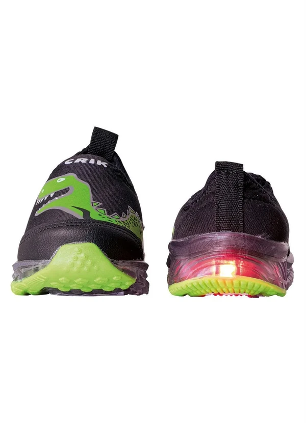 Perfecta - Tênis Bebê Preto com Luzinha 5