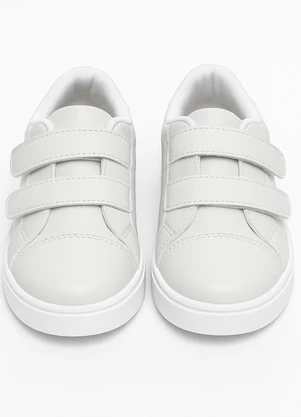 Vida Costeira - Tênis Casual Preto com Duplo Velcro Branco - VIDA COSTEIRA