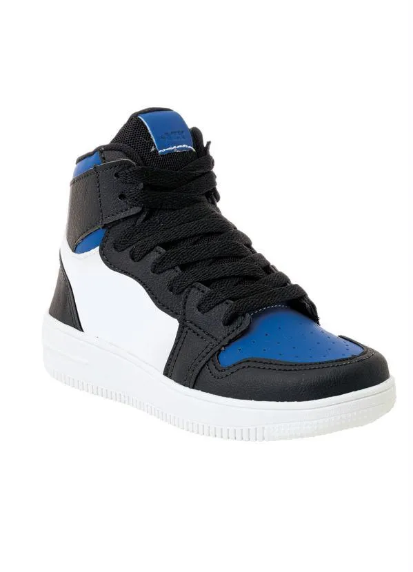 Perfecta - Tênis Infantil Azul Cano Médio