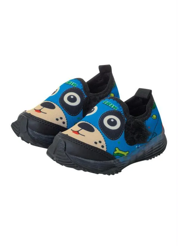 Perfecta - Tênis Infantil Azul com Luz de Led 6