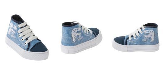 Tenis Infantil Azul em Tecido