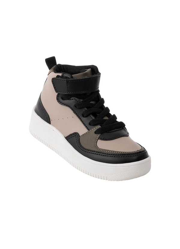 Perfecta Tênis Infantil Bege com Velcro