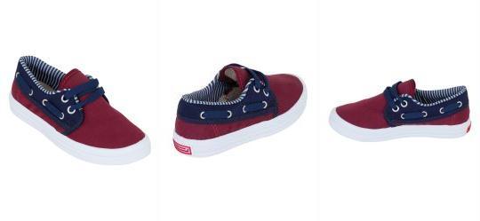 T�nis Infantil Bord� com Detalhe de Cadar�o