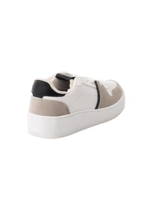 Perfecta - Tênis Infantil Branco com Detalhe de Camurça - PERFECTA