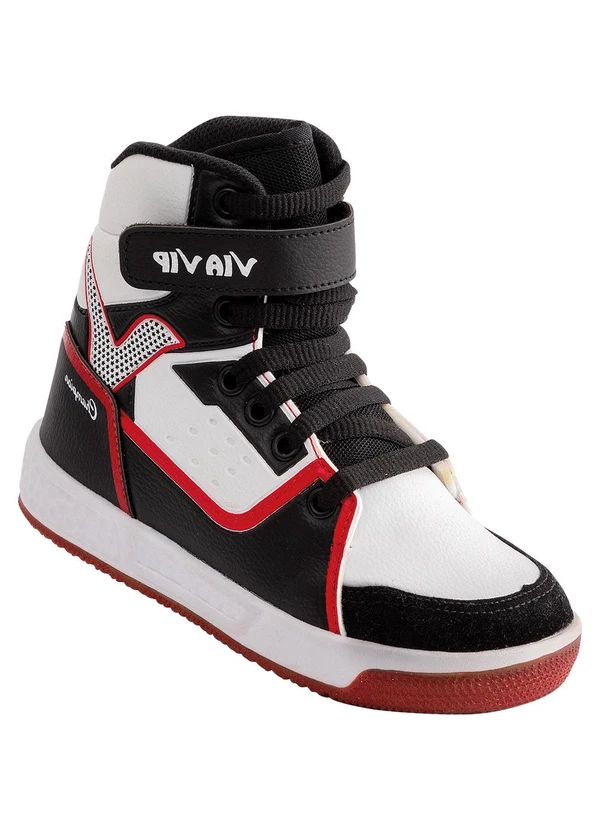 Perfecta - Tênis Infantil Branco em Cano Médio