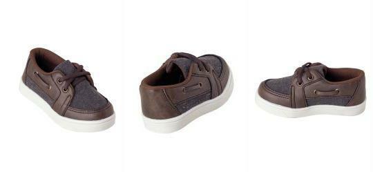 Tnis Infantil Caf em Sinttico com Tecido