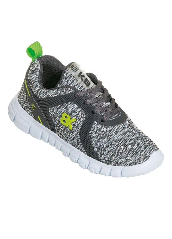 Perfecta - Tênis Infantil Grafite com Solado em Eva