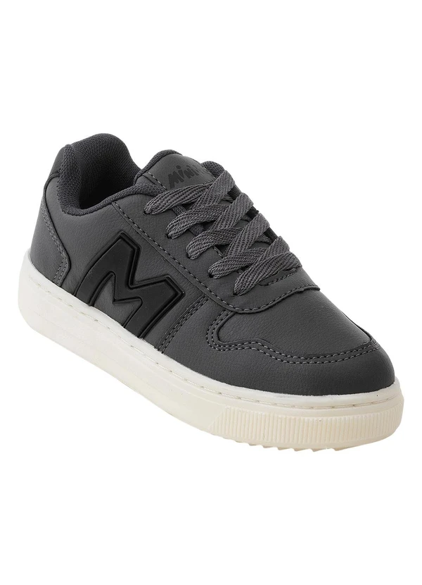 Perfecta - Tênis Infantil Grafite em Sintético