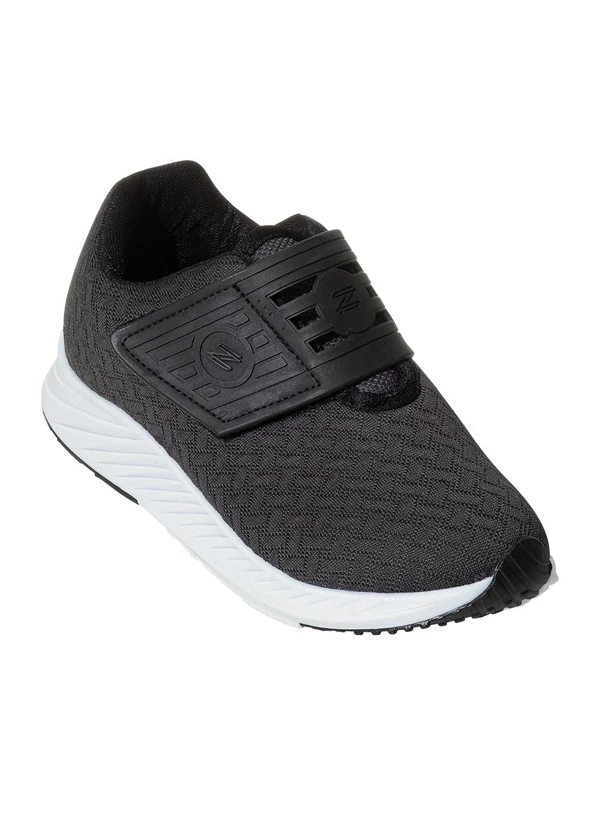 Perfecta - Tênis Infantil Grafite em Tecido