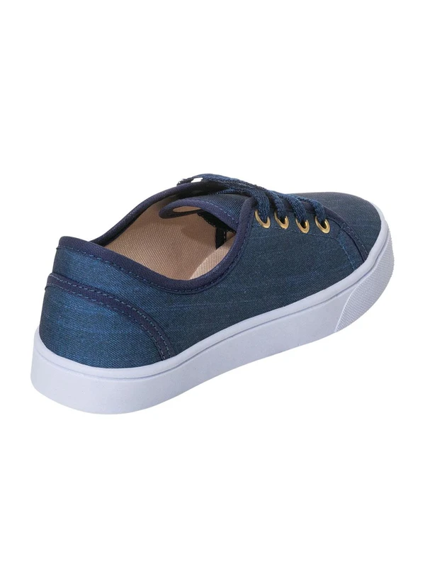 Perfecta - Tênis Infantil Jeans com Sola Flexível 2