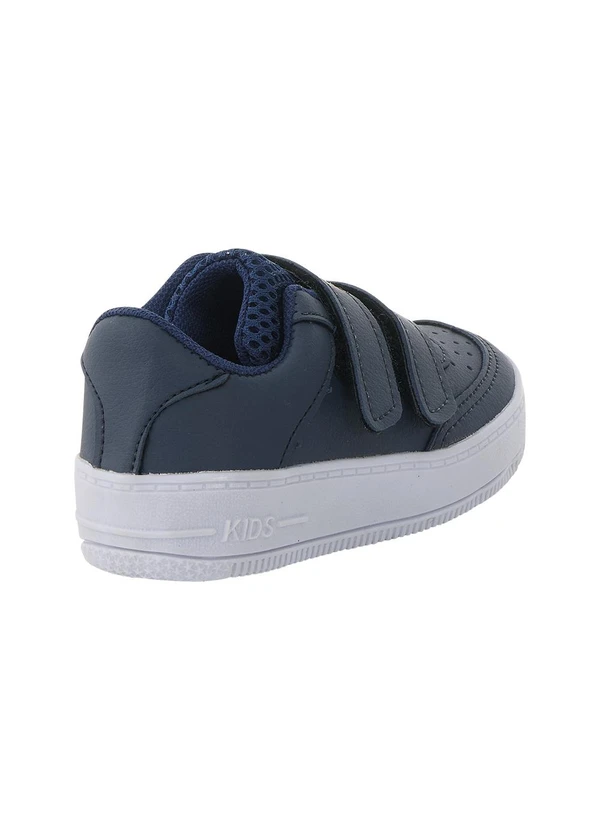 Perfecta - Tênis Infantil Marinho com Velcro 2