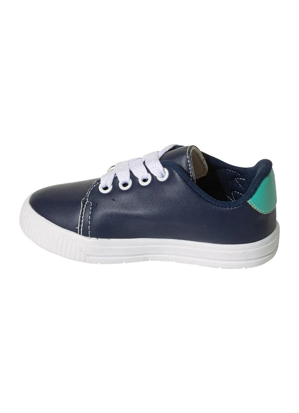 Perfecta - Tênis Infantil Marinho em Sintético 3