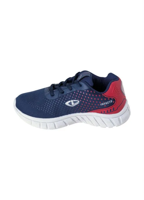 Perfecta - Tênis Infantil Marinho em Tecido Estampado 3