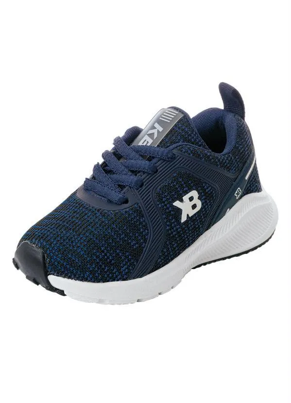 Perfecta - Tênis Infantil Marinho em Tecido 3