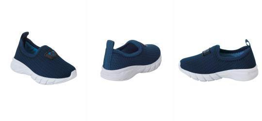 T�nis Infantil Marinho em Tecido