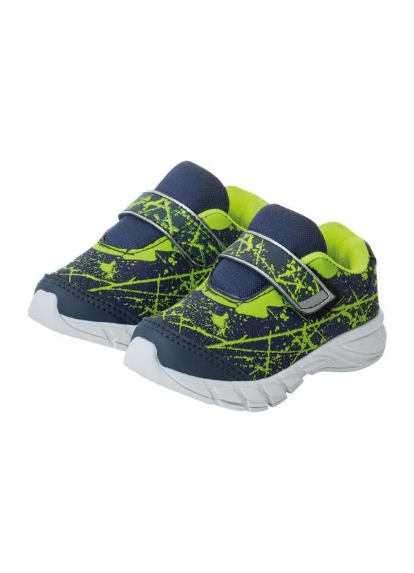 Perfecta - Tênis Infantil Marinho em Tecido 4