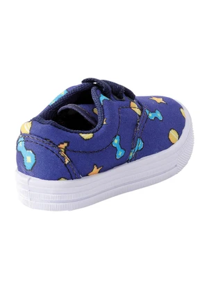 Perfecta - Tênis Infantil Menino Azul em Tecido - PERFECTA