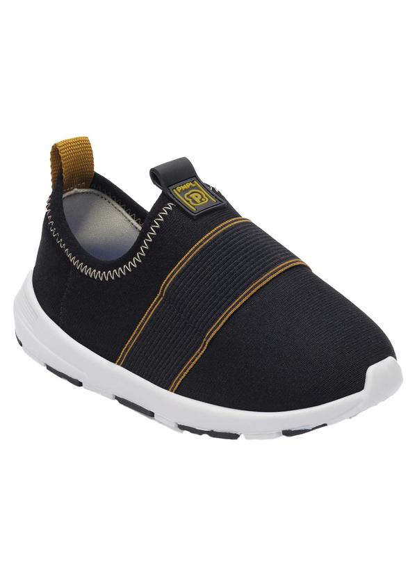 T�nis Infantil (Preto) com Detalhe de El�stico