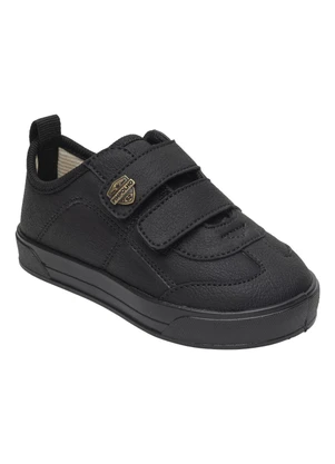 Perfecta - Tênis Infantil Preto com Fechamento em Velcro - PERFECTA