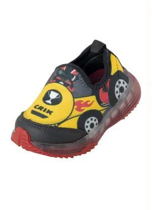 Perfecta - Tênis Infantil Preto com Luz de Led - PERFECTA