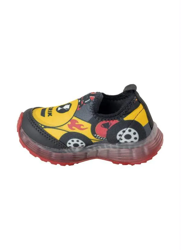 Perfecta - Tênis Infantil Preto com Luz de Led 3