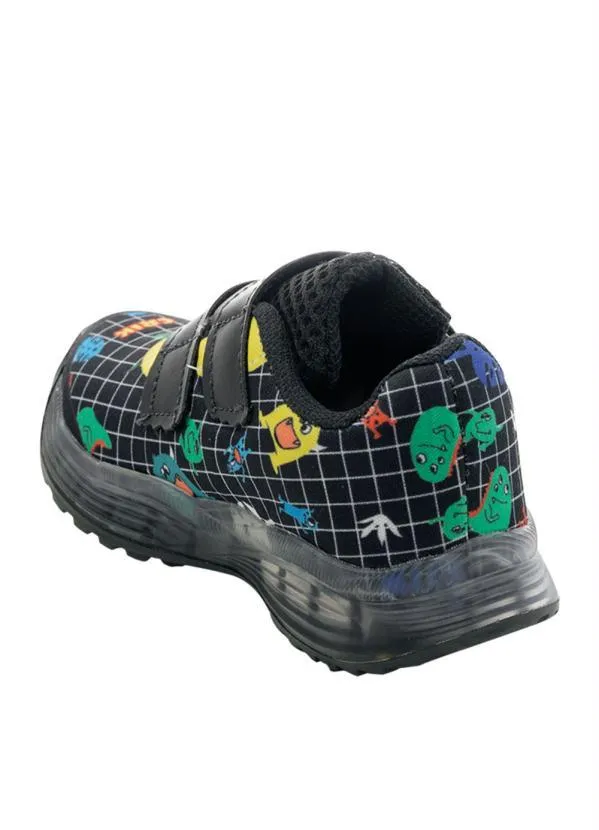 Perfecta - Tênis Infantil Preto com Luzinha 2