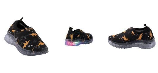 Tnis Infantil Preto com Luzinha