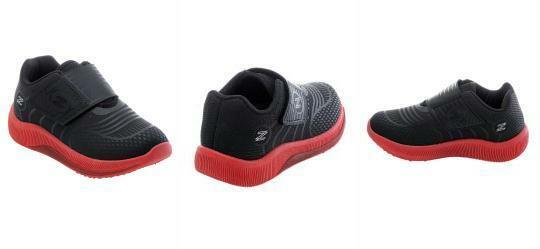 Tnis Infantil Preto com Solado Vermelho