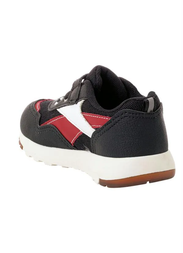 Perfecta - Tênis Infantil Preto com Velcro 2