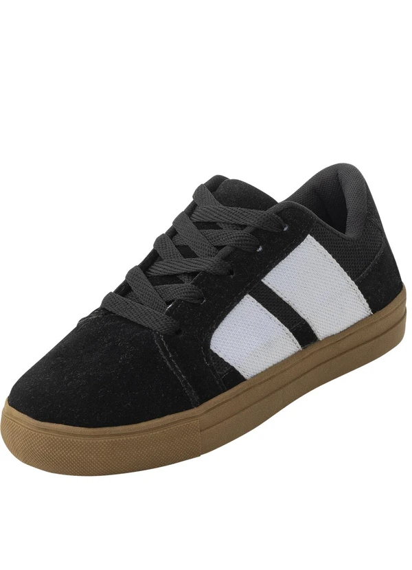 Perfecta - Tênis Infantil Preto em Camurção