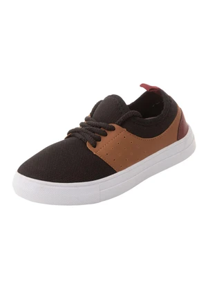 Perfecta - Tênis Infantil Preto em Sintético e Tecido - PERFECTA