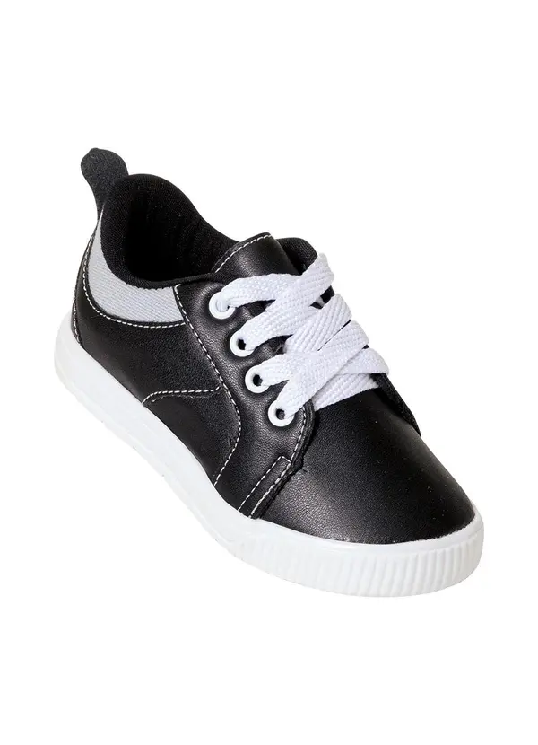 Perfecta - Tênis Infantil Preto em Sintético