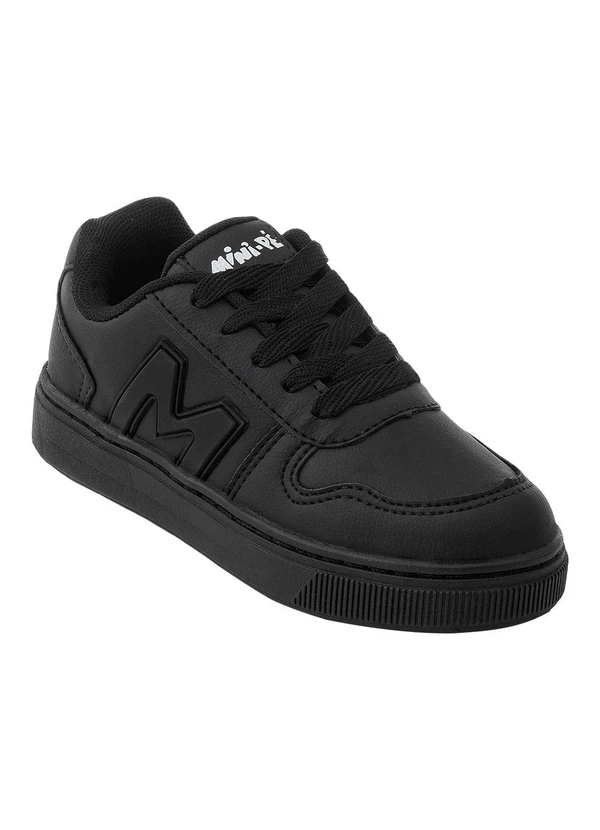 Perfecta - Tênis Infantil Preto em Sintético