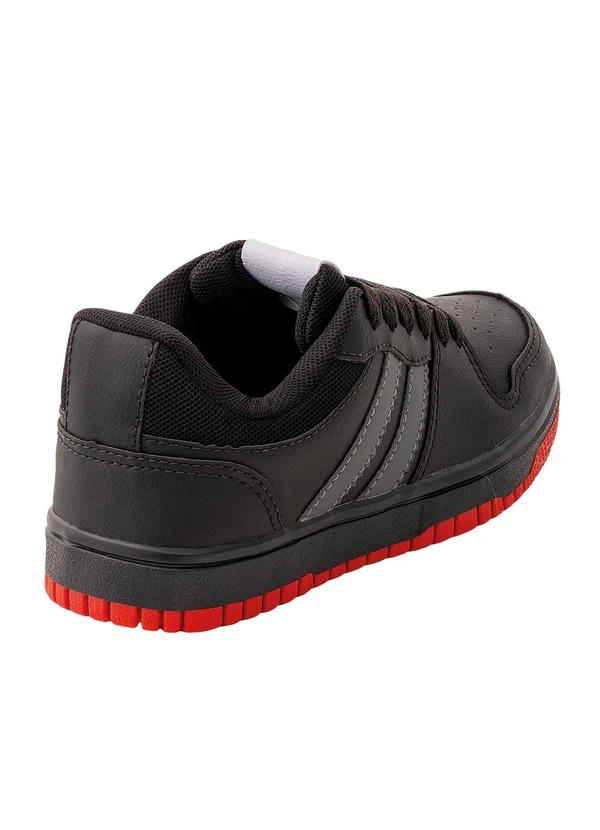 Perfecta - Tênis Infantil Preto em Sintético 2