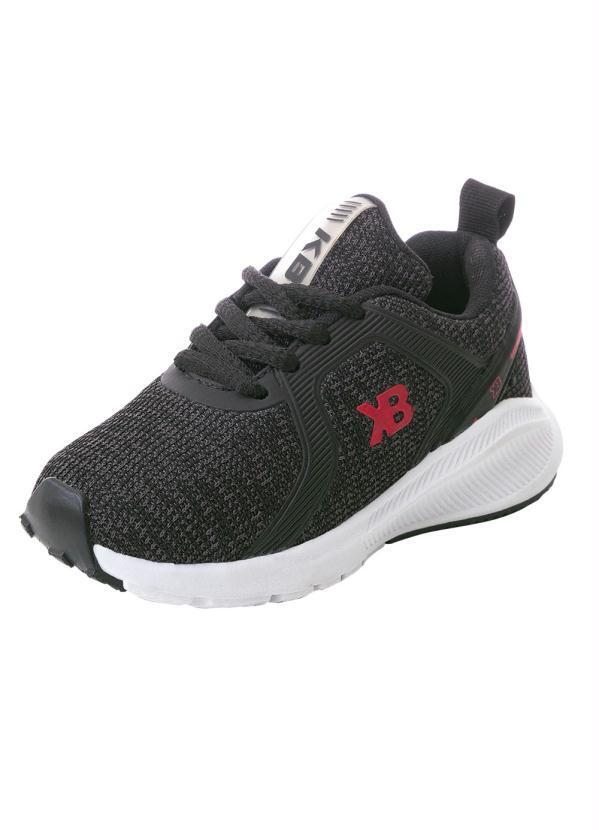 Perfecta - Tênis Infantil Preto em Tecido 3