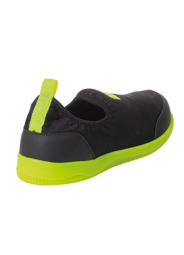 Perfecta - Tênis Infantil Verde Neon em Tecido 2