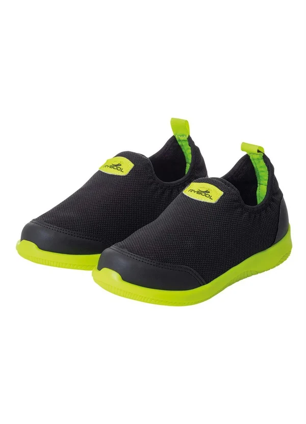 Perfecta - Tênis Infantil Verde Neon em Tecido 4