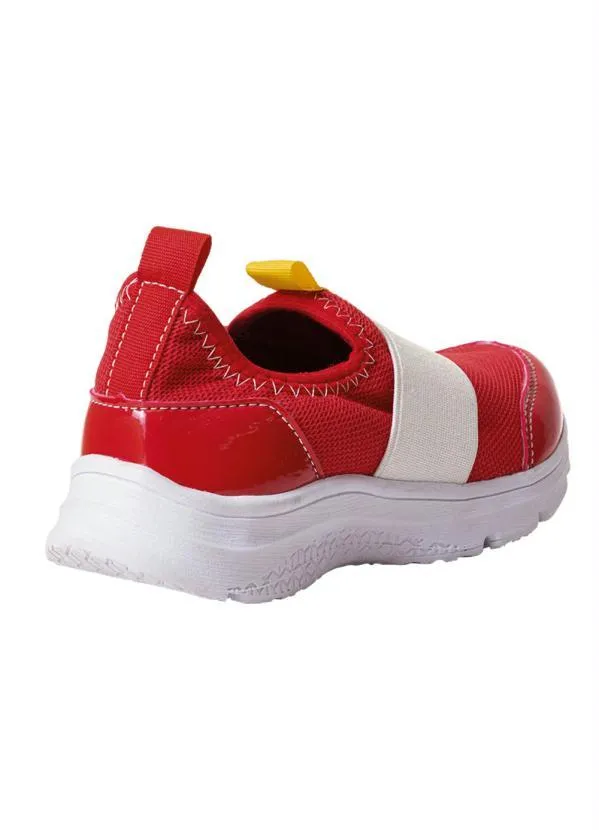 Perfecta - Tênis Infantil Vermelho com Elástico 2