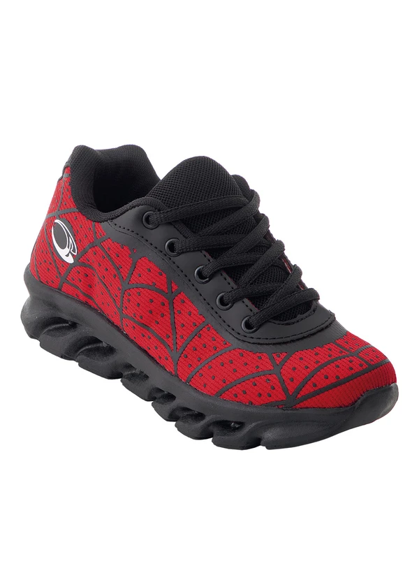 Perfecta - Tênis Infantil Vermelho com Luzinha 4