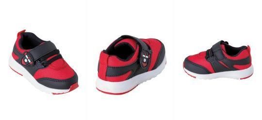 T�nis Infantil Vermelho com Velcro Personalizado