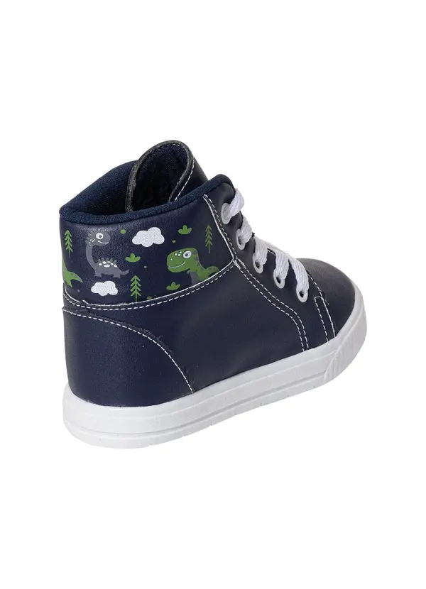 Perfecta - Tênis Marinho em Sintético 2