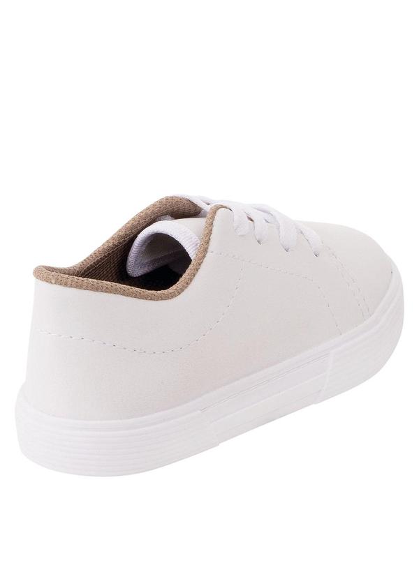 Molekinho - Tênis Molekinho Branco em Sintético 3