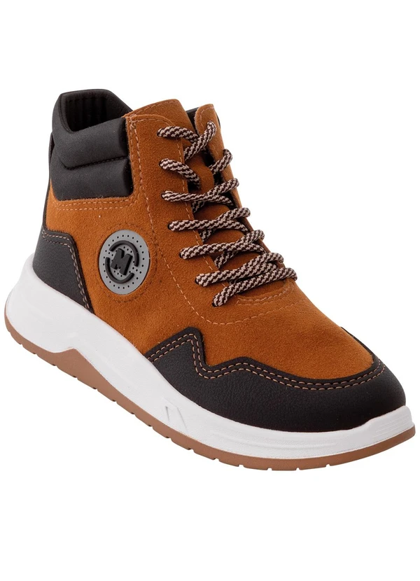 Molekinho - Tênis Molekinho Caramelo em Camurça